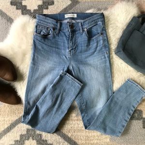 Madewell High Rise Skinny Crop Size 25
